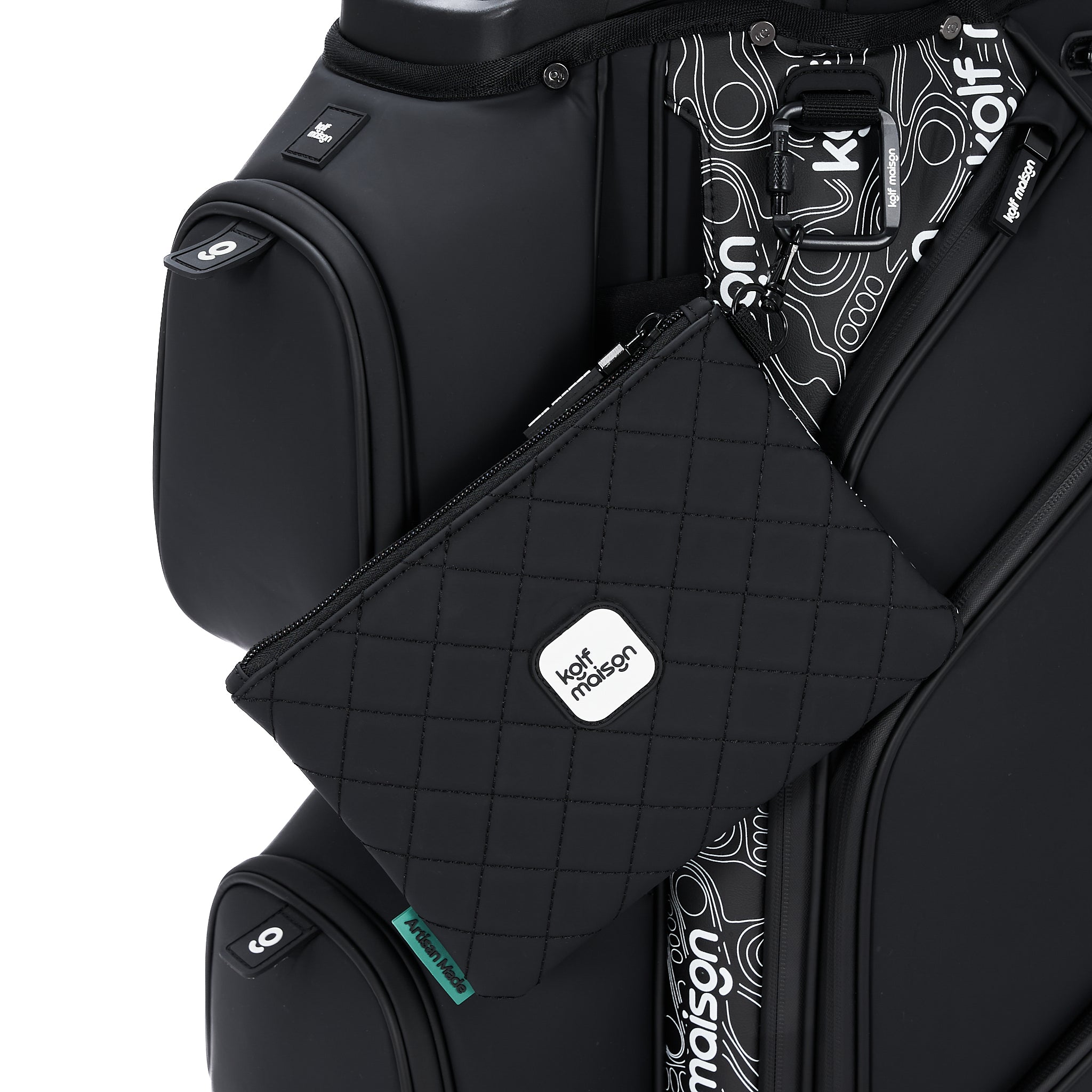 Paganica Golf Cart Bag - Kolf Maison® │ Redefining Sports Luxury │ The Game Itself
