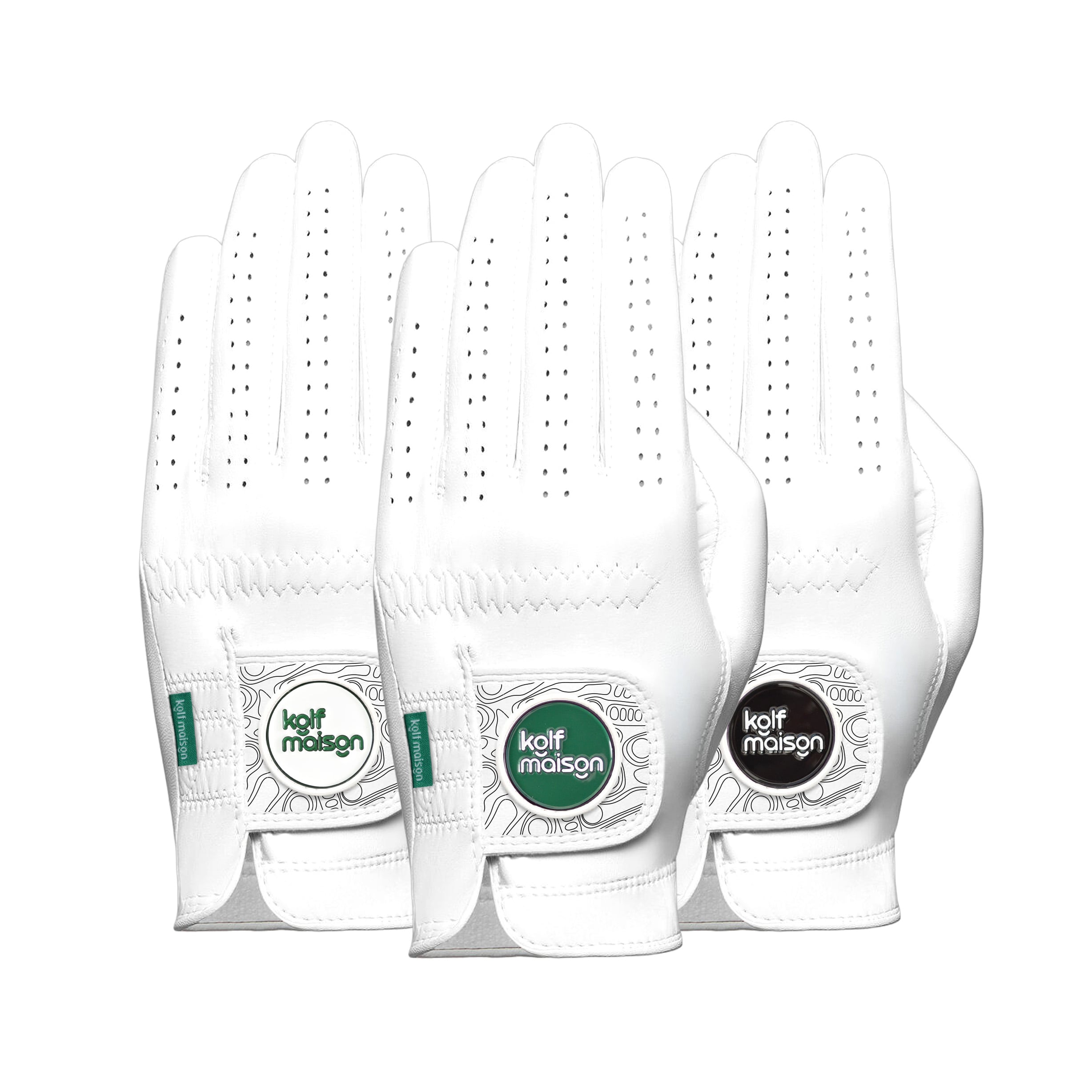 Kolf Maison Golf Glove – Premium Cabretta Leather + Magnetic