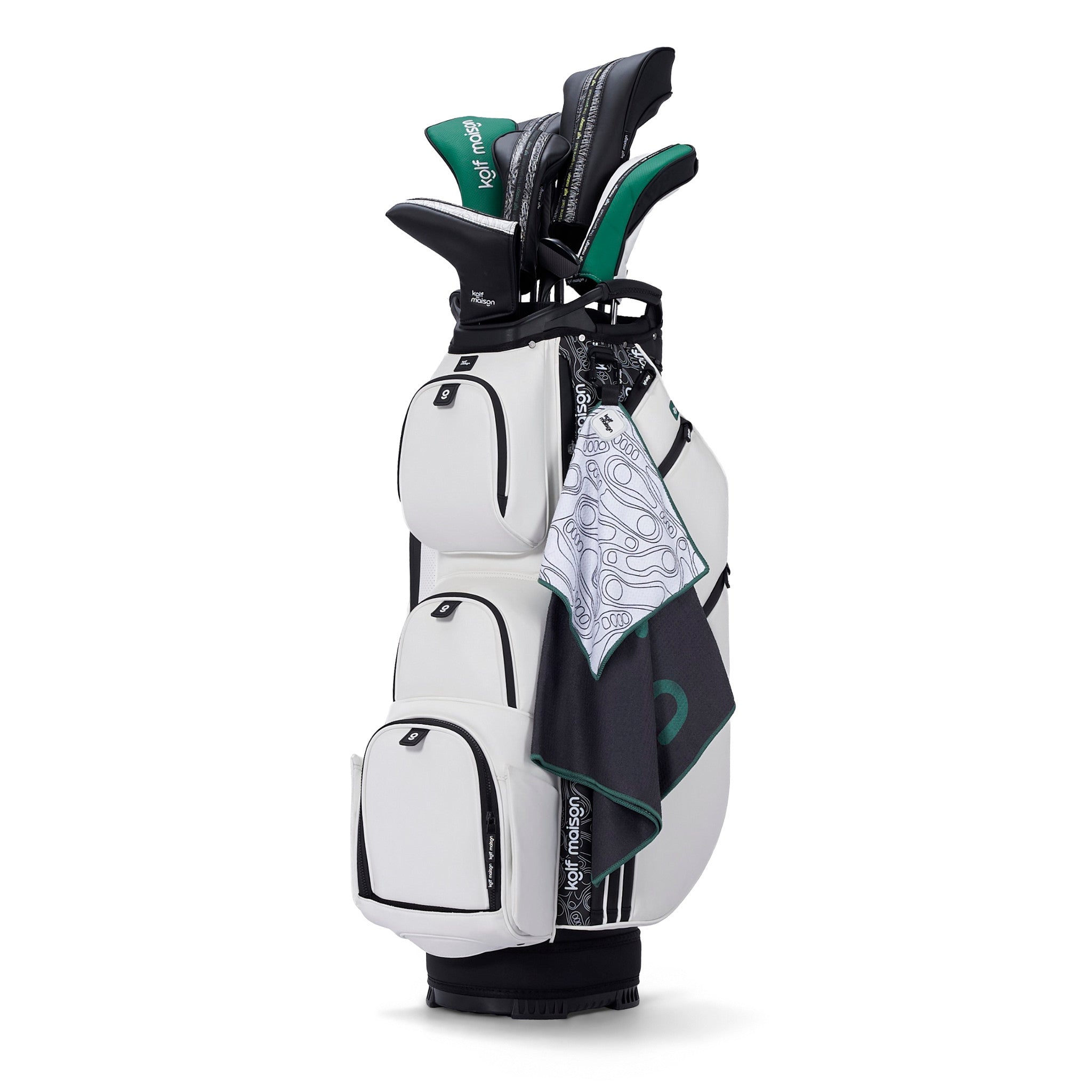 Paganica Golf Cart Bag - Kolf Maison® │ Redefining Sports Luxury │ The Game Itself