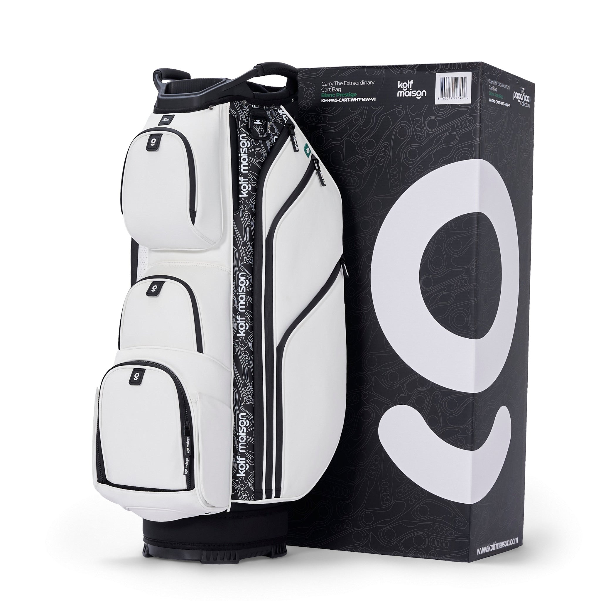 Paganica Golf Cart Bag - Kolf Maison® │ Redefining Sports Luxury │ The Game Itself