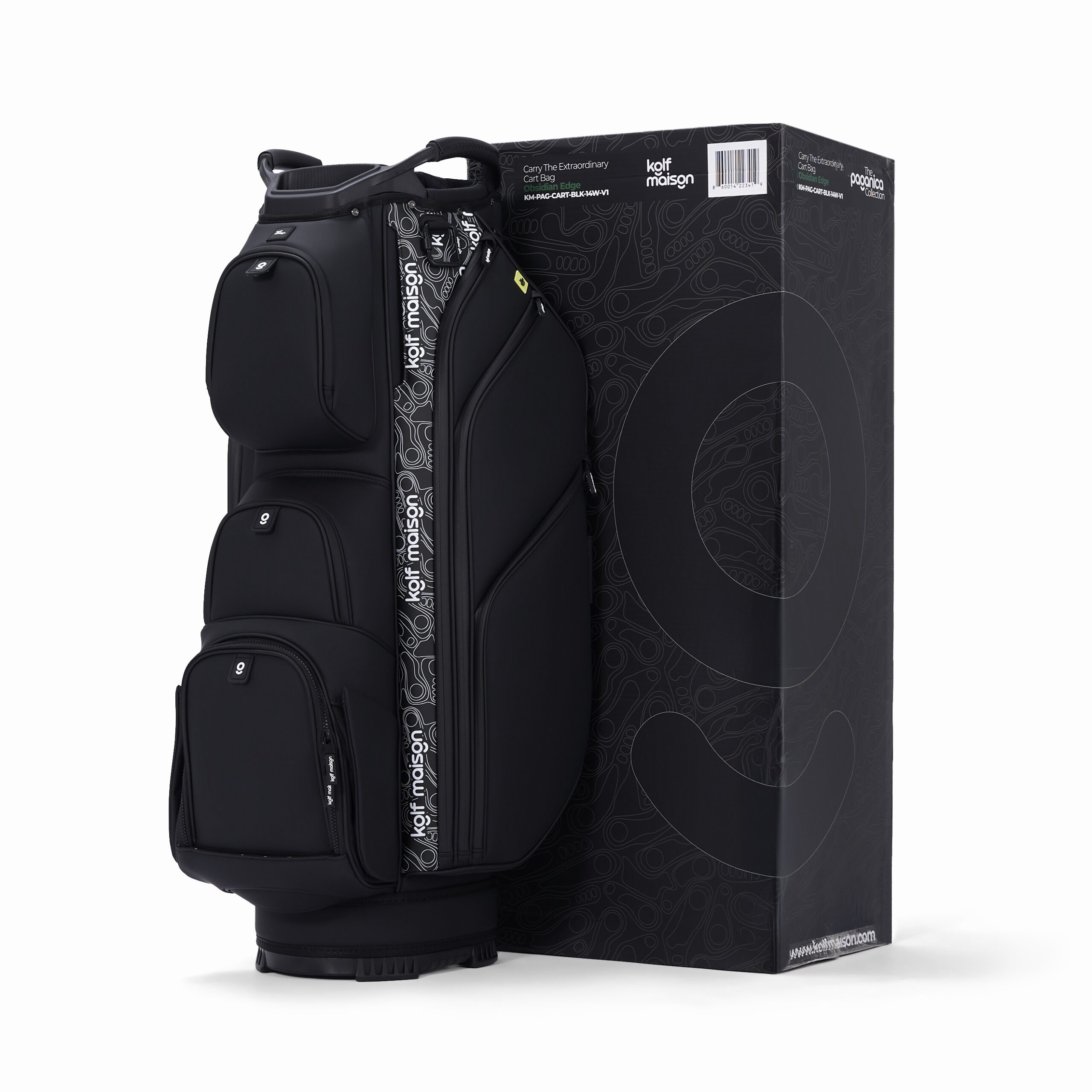 Paganica Golf Cart Bag - Kolf Maison® │ Redefining Sports Luxury │ The Game Itself