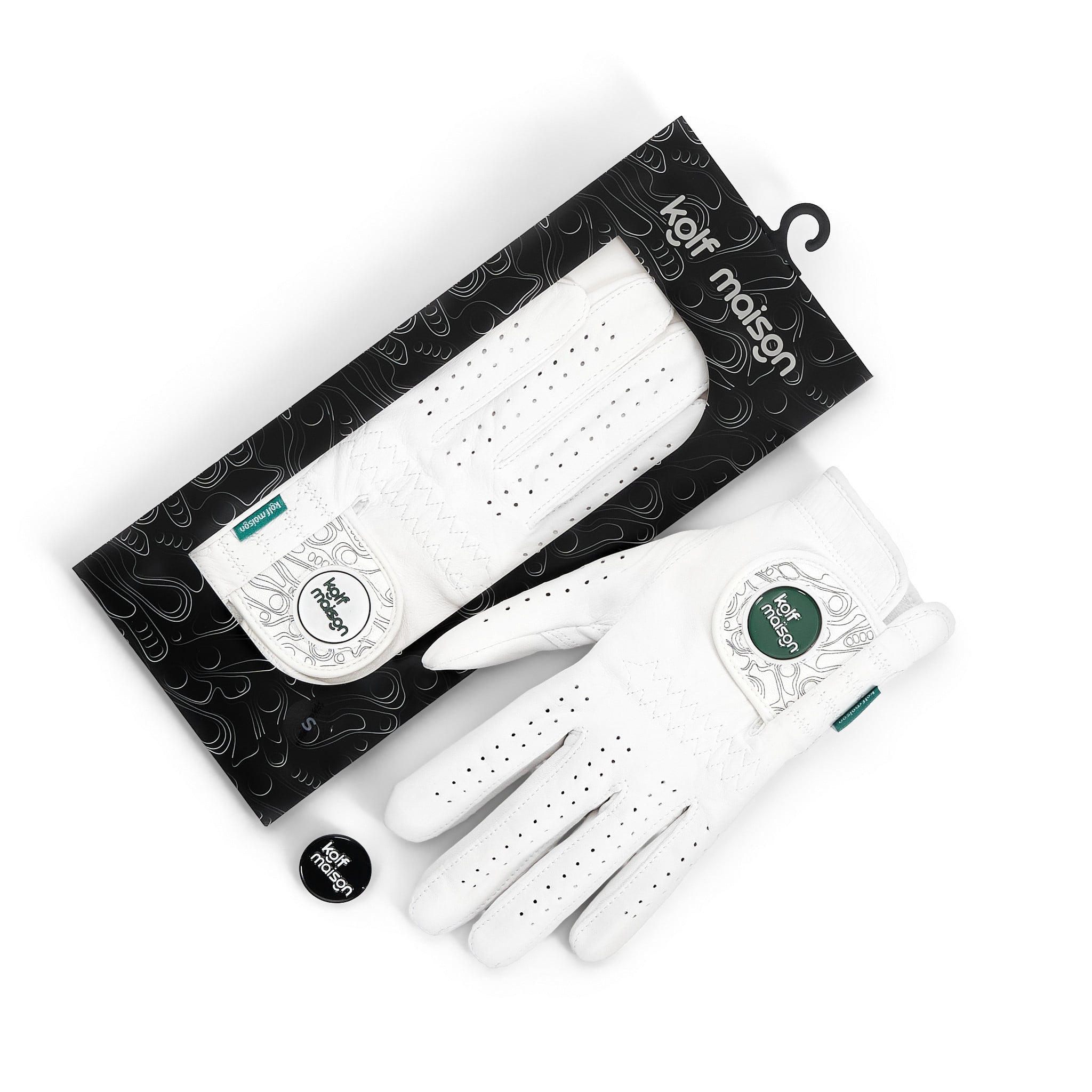 Kolf Maison Golf Glove – Premium Cabretta Leather + Magnetic