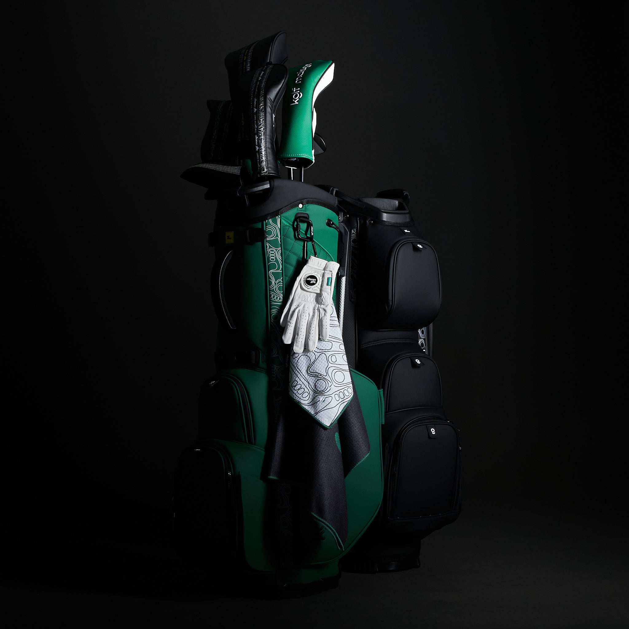 Kolf Maison Head Cover Set | Driver, Woods, Hybrids & Putter 